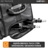 Walimex pro Studio-Trolley XL - schwarz - 1027 x 379 x 324 mm - inkl. ausziehbaren Trolleygriffs, gepolsterten Schultergurts, variabler Inneneinteilung, Hartgummiräder - Stativtasche, Kameratasche