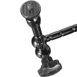 Walimex pro Swivel Arm Magic DSLR-Gelenkarm Stativ Auslegearm 18 cm 2-er Set für Videostative, Rigs und Dolly