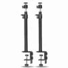 Walimex pro Table Top Lampenstativ 2er-Set höhenverstellbar 35-65 cm, Tischstativ mit Kugelkopf für 360° Drehung und 90° Neigung, Stativ mit Klemmhalterung für Studiobeleuchtung und Kamera