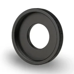 Walimex pro T2 Adapter auf C-Mount - 48 x 48 x 7 mm - Adapterring mit manuellem Fokus, einfache Handhabung, Objektiv-Anschlussring kompatibel mit C-Mount Kameras