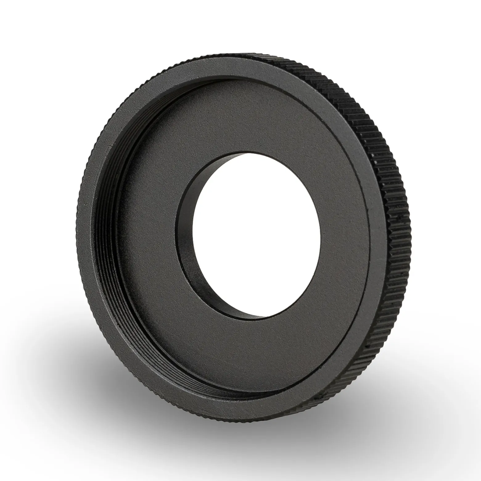 Walimex pro T2 Adapter auf C-Mount - 48 x 48 x 7 mm - Adapterring mit manuellem Fokus, einfache Handhabung, Objektiv-Anschlussring kompatibel mit C-Mount Kameras