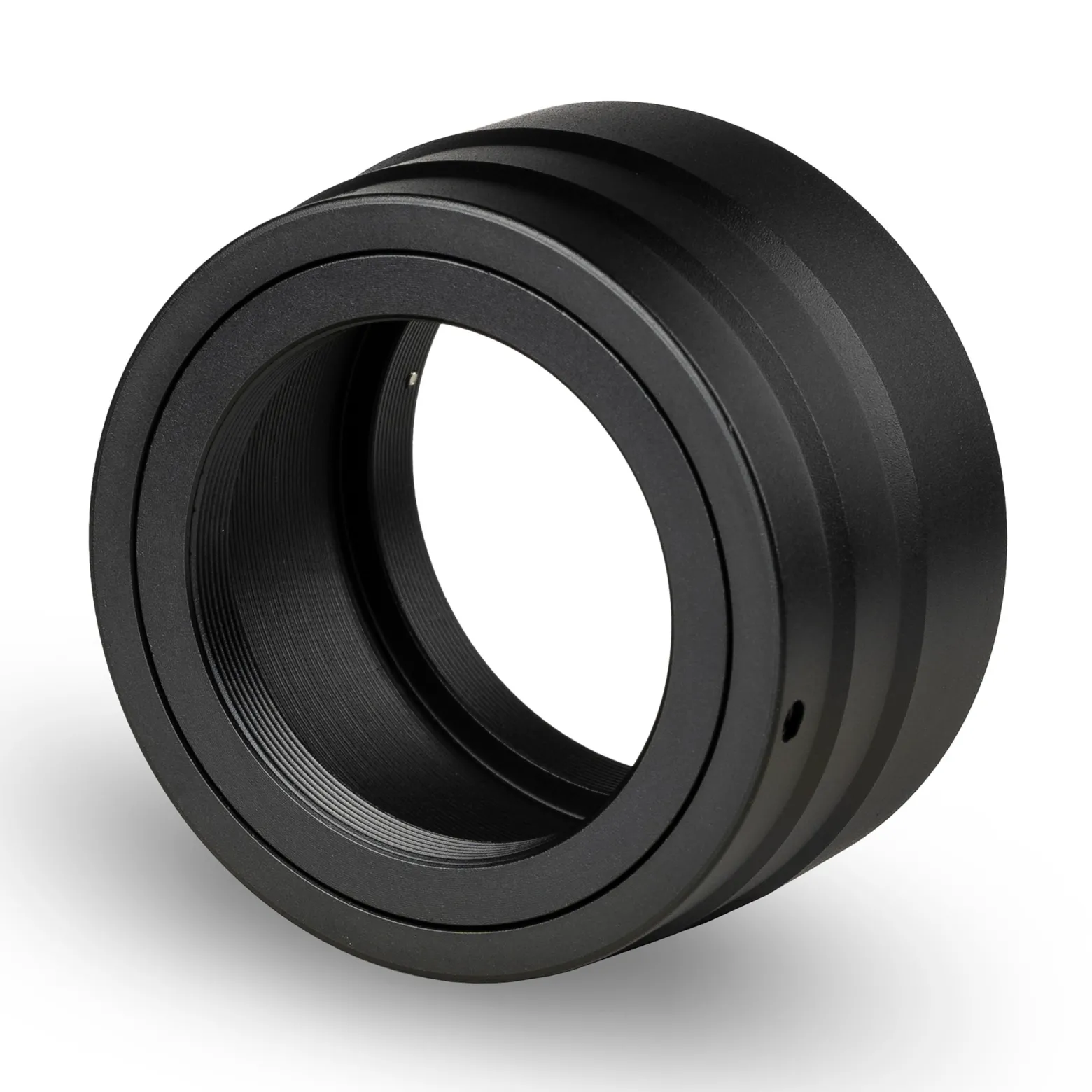 Walimex pro T2 Adapter kompatibel mit Canon R - 60 x 40 x 40 mm - Adapterring mit manuellem Fokus, einfache Handhabung, Objektiv-Anschlussring für EOS R1, R5 Mark II, R100, R8, R50, R10