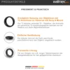 Walimex pro T2 Adapter kompatibel mit Sony A - 60 x 60 x 15 mm - Adapterring manueller Fokus, einfache Handhabung, Objektiv-Anschlussring für A99 II, A68, A77 II, A58, A99