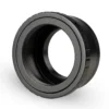 Walimex pro T2 Adapter MFT-Mount - 58 x 58 x 30 mm - Adapterring manueller Fokus, einfache Handhabung, Objektiv-Anschlussring kompatibel mit Olympus Pen E-PL1, kompatibel mit Panasonic Lumix DMC-G70