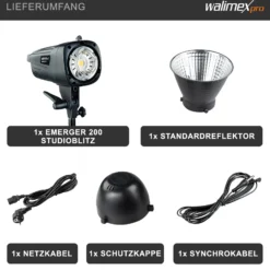 Walimex pro Teleobjektiv 650-1300mm 1:8-16 CSC kompatibel mit Nikon Z – Manueller Fokus, Zoom-Teleobjektiv für Vollformat & APS-C Sensor – Ganzmetallfassung, inkl. Aufbewahrungstasche & Deckeln