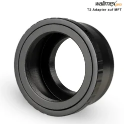 Walimex pro Teleobjektiv 650-1300mm 1:8-16 CSC für DSLR MFT – Manueller Fokus, Zoom-Teleobjektiv für Vollformat & APS-C Sensor – Metall, inkl Aufbewahrungstasche & Deckeln