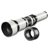 Walimex pro Teleobjektiv 650-1300mm 1:8-16 CSC kompatibel mit Pentax K – Manueller Fokus, Zoom-Teleobjektiv für Vollformat & APS-C Sensor – Ganzmetallfassung, inkl. Aufbewahrungstasche & Deckeln