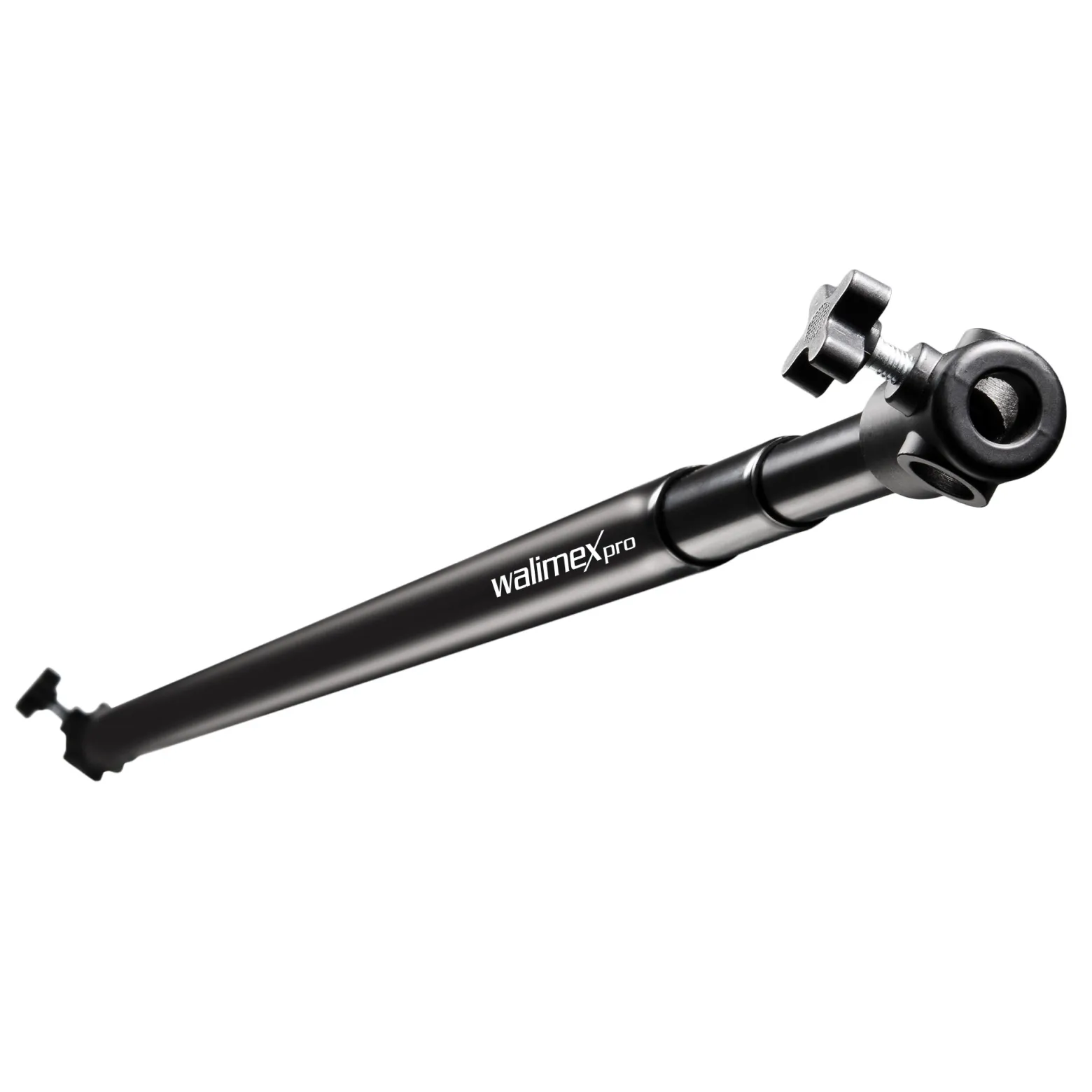 Walimex pro Teleskop Hintergrundstange 120-307 cm Länge bis 6 kg belastbar, Hintergrundsystem Teleskopstange für Fotohintergrund, ideal für Stoffhintergründe, für Fotostudio und Mobil