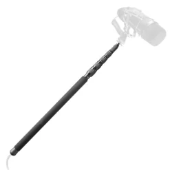 Walimex pro Tonangel MicPipe und Handstativ - 900 x 40 x 40 mm / max. Länge 3 m - mit 3/8