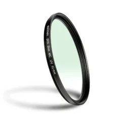Walimex pro UV-Filter Slim MC 62mm - Schutz vor UV-Strahlen und Verschmutzung, Hochwertige Mehrschichtvergütung, mit äußerst dünner, gering auftragender Metallfassung, Inkl. Schutzhülle