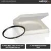 Walimex pro UV-Filter Slim Super DMC 49mm - besonders hochwertiger UV Filter Objektivfilter, Slim – nur 2,5 mm,16x Super DMC Vergütung, für Objektivschutz und brilliante Farben, mit Box