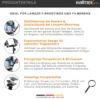 Walimex pro Video Schulterstativ für Kamera & Camcorder - Ergonomisch, Anpassbar & Komfortabel - Inklusive Schnellwechselplatte & Zoomring