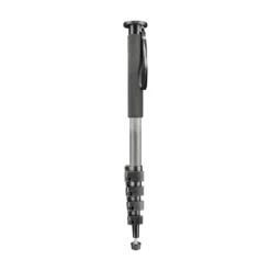 Walimex pro WAL-1983 Carbon-Pro-Einbeinstativ - 330 x 33 x 33 mm - max. Höhe 185 cm - max. Traglast ca. 5 kg - Monopod mit Spike, Schnellverschlüssen - Reisestativ Travelstativ passend für Kameras