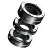 Walimex pro Zwischenringsatz Makro Ringe für Micro Four Thirds MFT, Zwischenringe 10, 16, 21 mm, für Kameraobjektiv, ideal für Makrofotografie