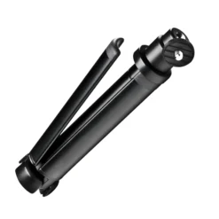 Walimex Reisestativ 142 cm inkl. Transporttasche, Tischstativ bis 1 kg belastbar Kugelkopf mit 1/4 Zoll Kameragewinde
