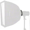 Walimex S-Bajonett-Adapter für Studioblitze mit Ø 9,5cm - 125 x 125 x 50 mm - kompatibel mit Serie VC, Serie RD, Serie M, Bowens, Aurora, Rimelite - mit Verriegelungshebel und Schelle