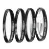 Walimex Set 4x Close up Makrolinsen/Nahlinsen - für 67 mm Gewinde - inkl. +1/+2/+4/+10 Dioptrien - Kamera Foto Zubehör für Makrofotografie Macro Shots Makro Objektiv