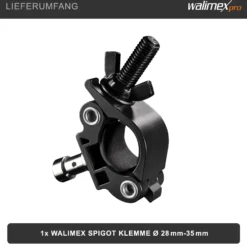 Walimex Spigot Klemme Ø28mm-35mm