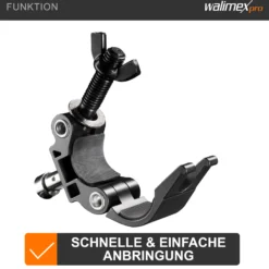 Walimex Spigot Klemme Ø28mm-35mm