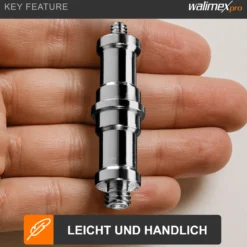 Walimex Spigot 3/8 Zoll und 1/4 Zoll