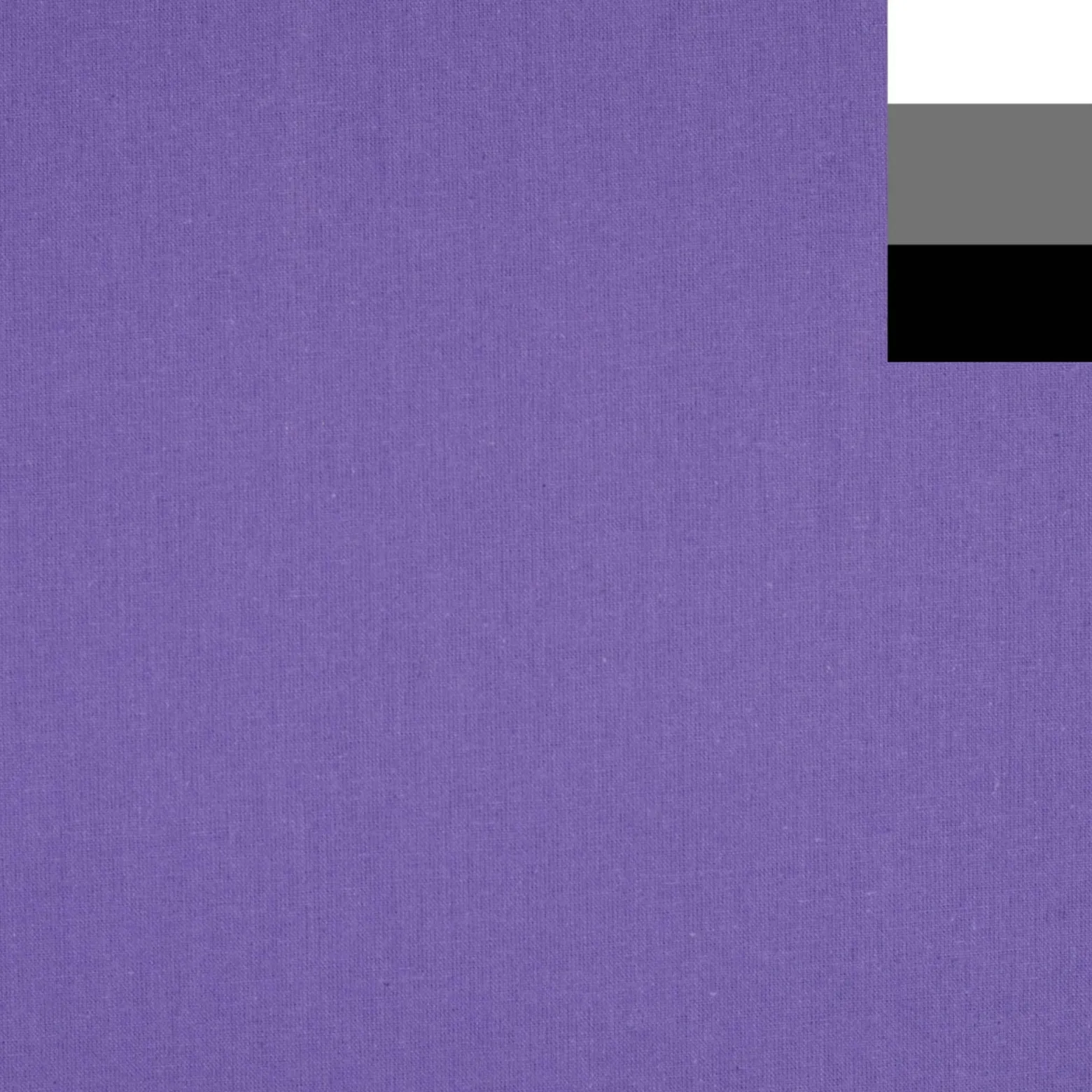 Walimex Stoffhintergrund Blaulila 2,85 x 6 m Stoffstärke ca. 140 g/m², Fotohintergrund aus Baumwolle, waschbar für Atelier und Studio