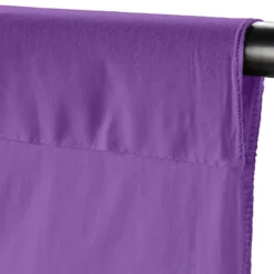 Walimex Stoffhintergrund Dewberry 2,85 x 6 m Stoffstärke ca. 140 g/m², Fotohintergrund aus Baumwolle, waschbar für Atelier und Studio