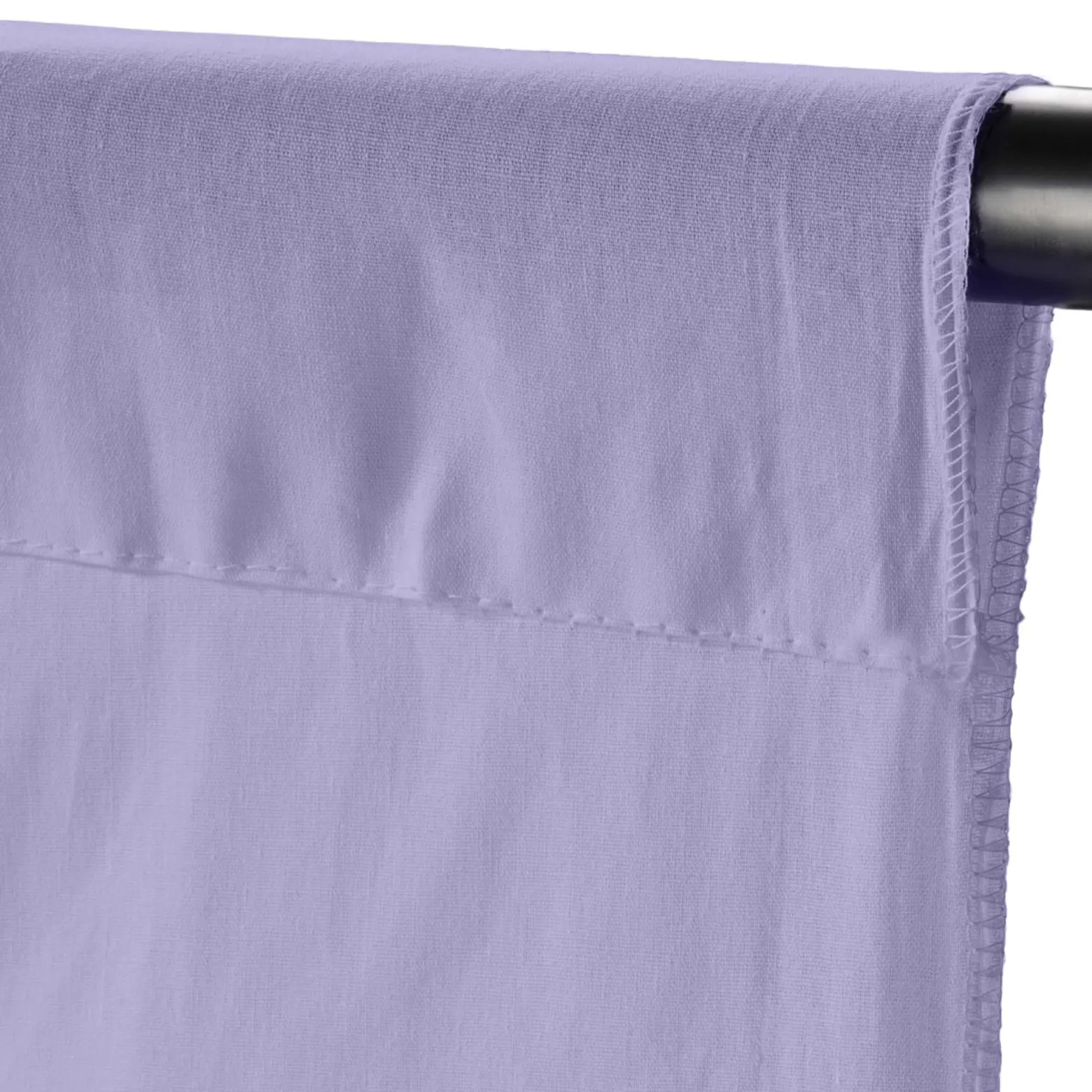 Walimex Stoffhintergrund Flieder 2,85 x 6 m Stoffstärke ca. 140 g/m², Fotohintergrund aus Baumwolle, waschbar für Atelier und Studio