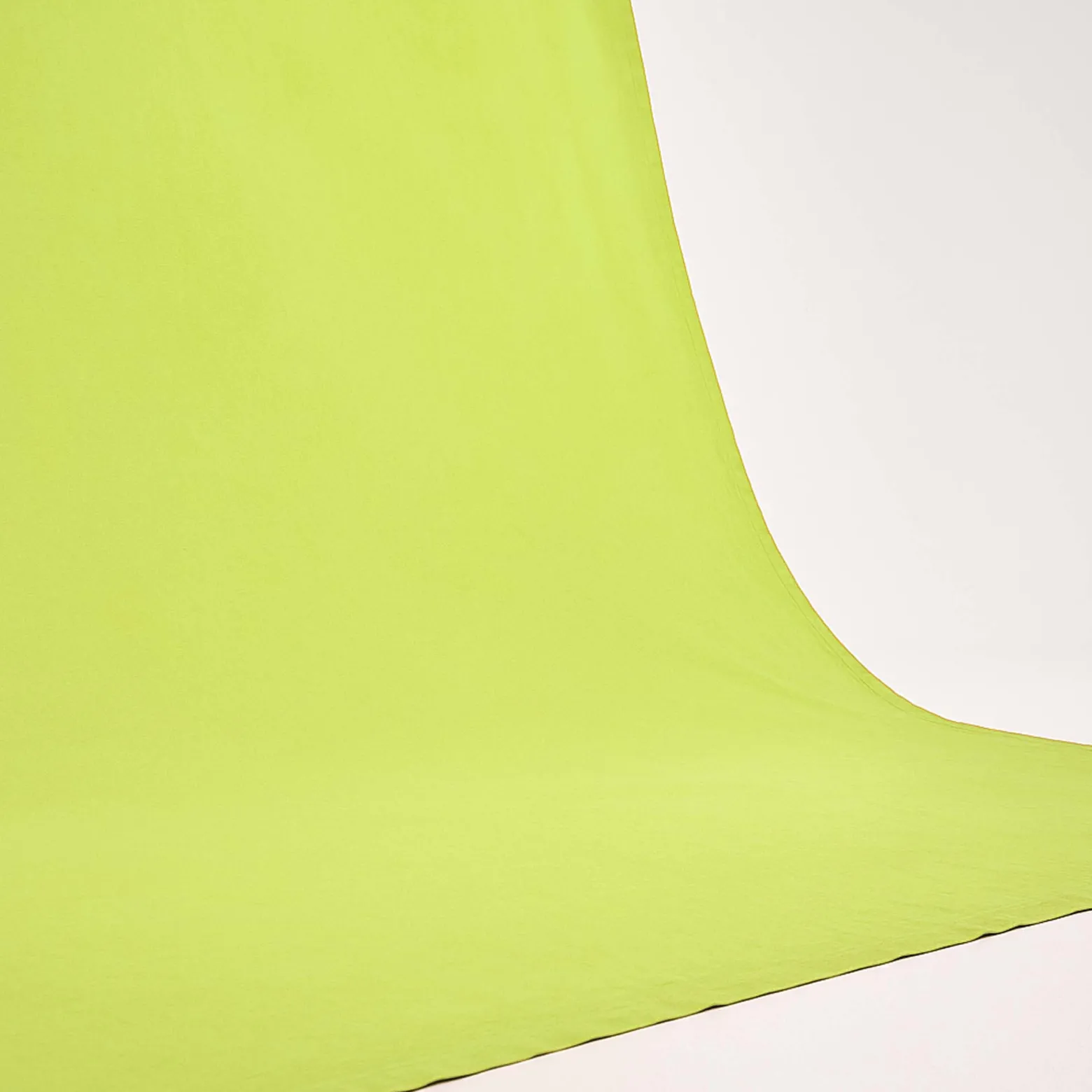 Walimex Stoffhintergrund Limone 2,85 x 6 m Stoffstärke ca. 140 g/m², Fotohintergrund aus Baumwolle, waschbar für Atelier und Studio