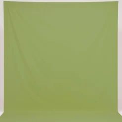 Walimex Stoffhintergrund Olivgrün 2,85 x 6 m Stoffstärke ca. 140 g/m², Fotohintergrund aus Baumwolle, waschbar für Atelier und Studio