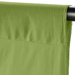 Walimex Stoffhintergrund Olivgrün 2,85 x 6 m Stoffstärke ca. 140 g/m², Fotohintergrund aus Baumwolle, waschbar für Atelier und Studio