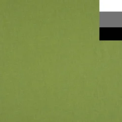 Walimex Stoffhintergrund Olivgrün 2,85 x 6 m Stoffstärke ca. 140 g/m², Fotohintergrund aus Baumwolle, waschbar für Atelier und Studio