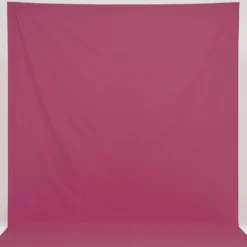 Walimex Stoffhintergrund Rosé 2,85 x 6 m Stoffstärke ca. 140 g/m², Fotohintergrund aus Baumwolle, waschbar für Atelier und Studio