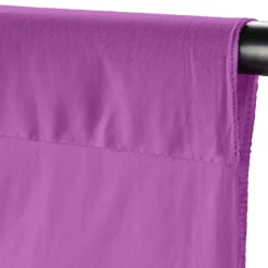 Walimex Stoffhintergrund Signalviolett 2,85 x 6 m Stoffstärke ca. 140 g/m², Fotohintergrund aus Baumwolle, waschbar für Atelier und Studio