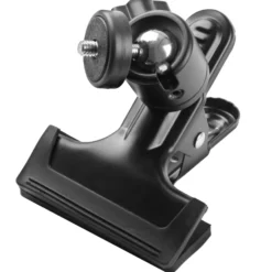 Walimex Studioclip mit Kugelkopf 360° drehbar und 90° neigbar, Tischklemme bis 4 cm belastbar bis 1 kg für Blitzgeräte und Studiozubehör