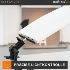 Walimex Styroporgabel mit Halterung, 4-zackige Gabel für Styroporplatten, neigbare Spigot Halterung mit 5/8 Zoll und 1/4 sowie 3/8 Zoll Gewinde, ideal zum Aufhellen und Abdunkeln