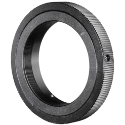 Walimex T2 Adapter kompatibel mit Nikon MF - 60 x 60 x 6 mm - Adapterring manueller Fokus, einfache Handhabung, Objektiv-Anschlussring für viele Modelle