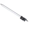 Walimex Teleskop Auslegearm Aluminium 42,5–97 cm, Stativ Ausleger mit 1/4 Zoll und 3/8 Zoll Gewinde, belastbar bis 10 kg