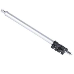 Walimex Teleskop Auslegearm Aluminium 42,5–97 cm, Stativ Ausleger mit 1/4 Zoll und 3/8 Zoll Gewinde, belastbar bis 10 kg