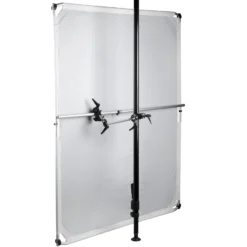Walimex Universal Gelenkarm mit Superklemmen belastbar bis 2 kg, 3 Segmente mit Metallkugelgelenken, 360° drehbar, 5/8 Zoll Doppelspigot mit 1/4 und 3/8 Zoll Gewinde