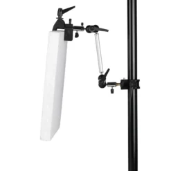 Walimex Universal Gelenkarm mit Superklemmen belastbar bis 2 kg, 3 Segmente mit Metallkugelgelenken, 360° drehbar, 5/8 Zoll Doppelspigot mit 1/4 und 3/8 Zoll Gewinde