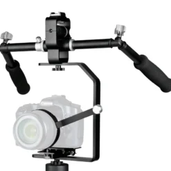 Walimex Videostativ CamFloPod für DSLR bis 3 kg Schwebestativ mit Gimbal Technik für ruhige Videoaufnahmen