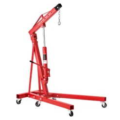 Werkstattkran klappbar für Lasten bis 1000 kg Hubarm 857-1133 mm Lastkran Motorkran Motorheber Schwerlastkran