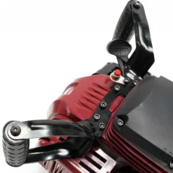 Wiltec Abbruchhammer 2.5PS 55J Schlagstärke 1500 1/min Schlagzahl, Sechskantaufnahme, mit 2 Meißeln, Stemmhammer Meißelhammer Schlaghammer