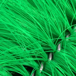Wiltec Ablaichbürste 200 cm Ø 15 cm, Laichbürste aus grünem, sehr weichem Polypropylen, Laichhilfe für Koi und Teichfische