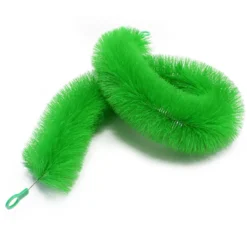 Wiltec Ablaichbürste 150 cm Ø 15 cm, Laichbürste aus grünem, sehr weichem Polypropylen, Laichhilfe für Koi und Teichfische