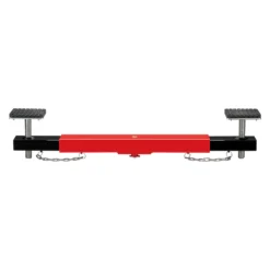 Wiltec Achstraverse Wagenheberbrücke 2000kg Querträger für Wagenheber Traverse mit Gummiauflagen