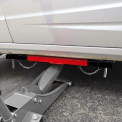 Wiltec Achstraverse Wagenheberbrücke 2000kg Querträger für Wagenheber Traverse mit Gummiauflagen