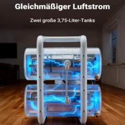 Wiltec Airbrush Kompressor AS06T 1/4 PS mit Zubehör, Kompressor für Airbrush-Pistole hohe Luftzufuhr 65-69 l/min, leistungsstarker Druckluftkompressor 3,2 bar, Luftkompressor für Airbrush-Design