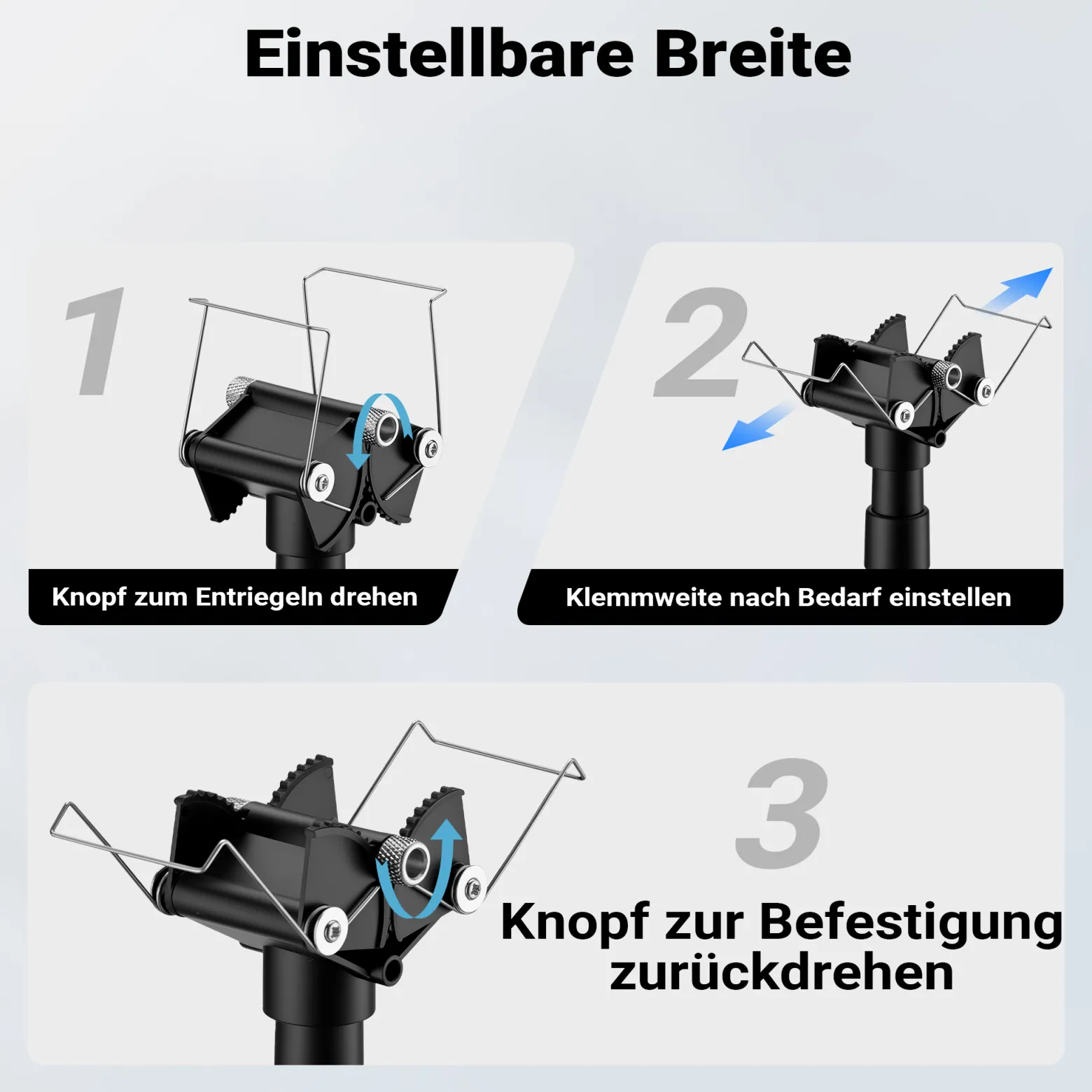 Wiltec Airbrush Lackierständer 150 x 150 x 218 mm, Ständer für Airbrush Design höhenverstellbar, Lackierzubehör für Modellbau, ideal für Lackierung