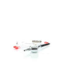 Wiltec Airbrush Pistole Set Typ 130T mit Double Action Funktion, Nadel und Düse Ø 0,2-0,5 mm, 1 Farbbecher, Adapter für Modellbau, Nailart usw.